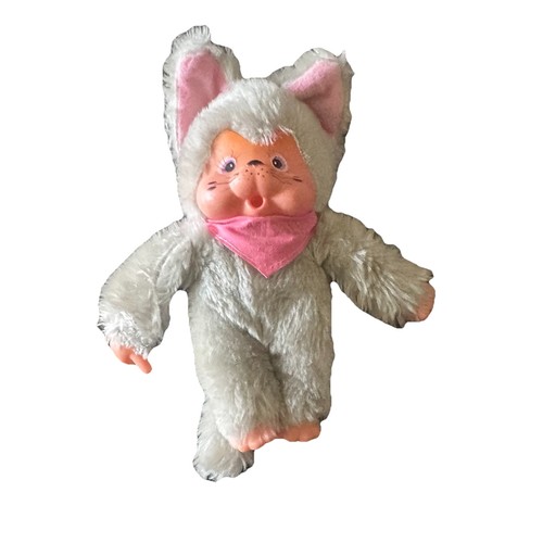 Vintage monchichi plush doll - vintage,