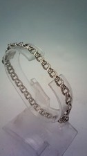 Vintage NSE 830 B10 Swedish Silver Bismark Bracelet 7.5" in Length.