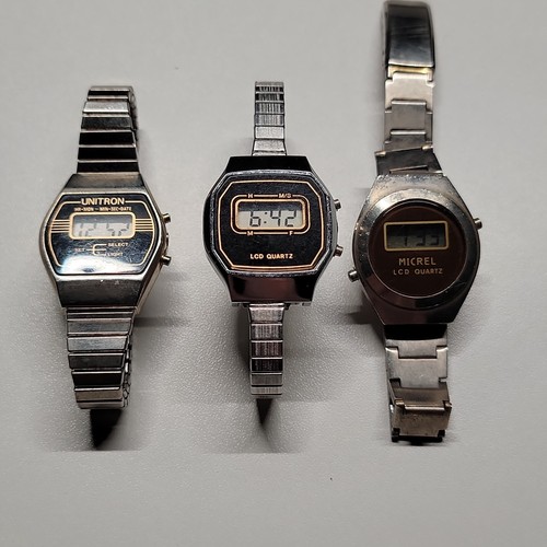 1970s quartz digital watches - 1970s,