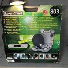 SILVERCREST 803 Digital Camping Satellite System SL 65/12  220/12 Volt - EHB