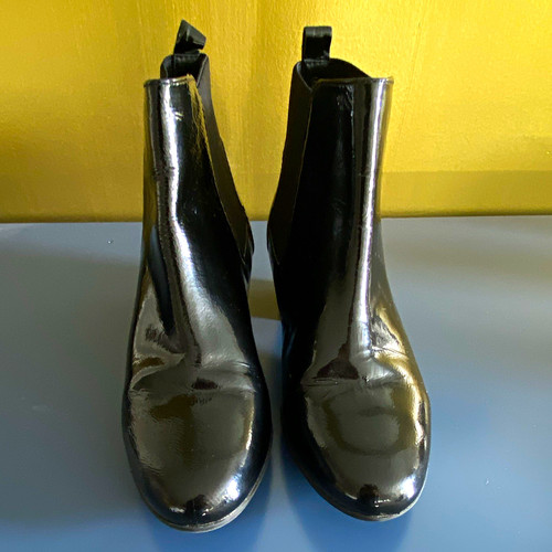 Carvela black patent - patent, leather
