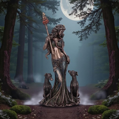 Hekate goddess statue - hekate,