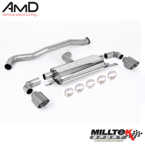 Milltek yaris exhaust - milltek,