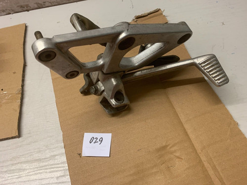 Footrest system brake pedal - footrest,