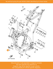 Yamaha nut self locking - yamaha, self-locking
