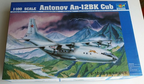 Trumpeter antonov 12bk cub - antonov,