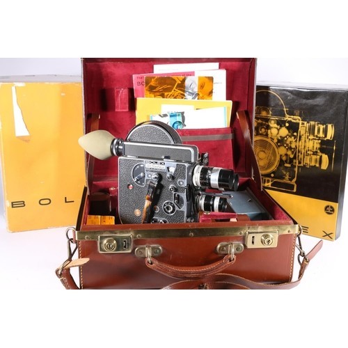 Bolex reflex cine camera - h8,