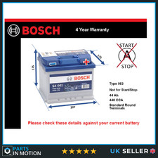Car Battery S4001 Bosch 063