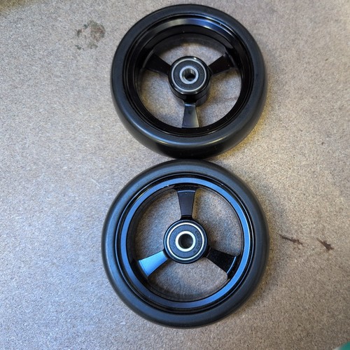 Pair wheelchair castors - pair,