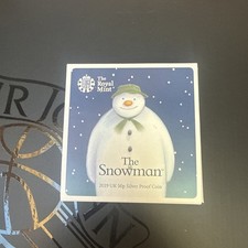2019 The Snowman Silver Proof