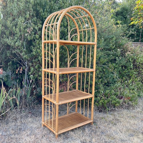 Boho bamboo arched - bamboo, shelving