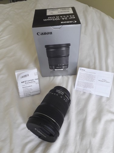 Canon 105mm 5 - 24-105mm, f/3.5-5.6