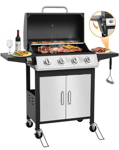 Burner bbq propane gas grill - propane,