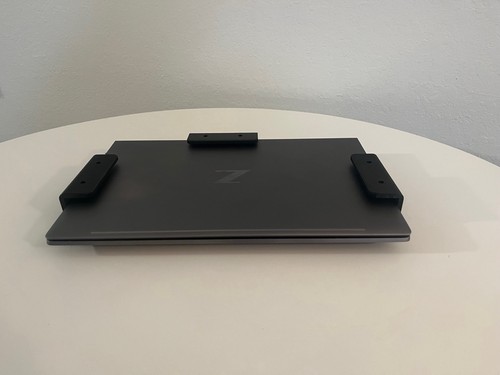 Printed under desk - printed, laptop