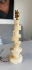 antique cream alabaster table