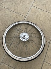 vintage front Wheel Sturmey Archer Dynohub, 1969 20x 1/3/8th