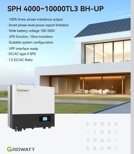 Growatt 10k solar - solar, inverter