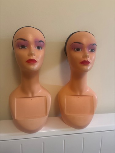 Female mannequin head with - female,