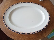 old wood& son large windsor design oval serving plate