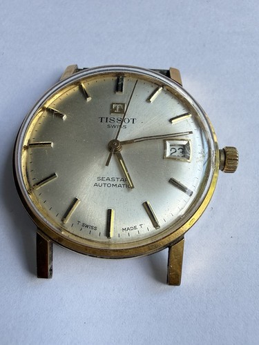 Vintage gold plated - plated, tissot