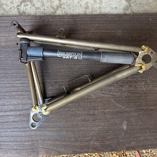 Brompton raw lacquer rear - raw,