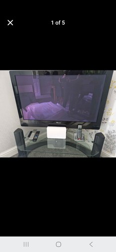 Pioneer plasma and stand - plasma,