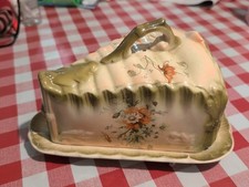 Vintage Cheese Dish with Lid
