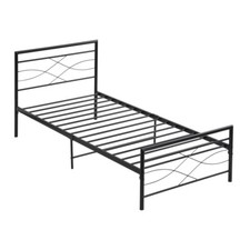 Panana Strong Single Double Bed 3ft 4ft 4ft6 Metal Bed Frame Bedroom Furniture