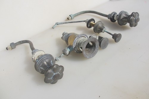 Antique brass bath - brass, tap
