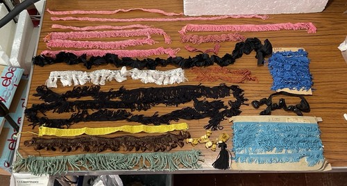 Odd lengths vintage braid - 25,