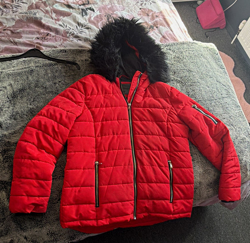 Matalan girls red black - matalan,