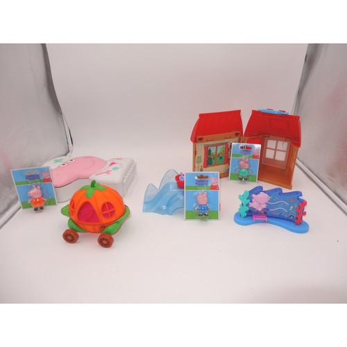 Peppa pig playset - lot, cozy