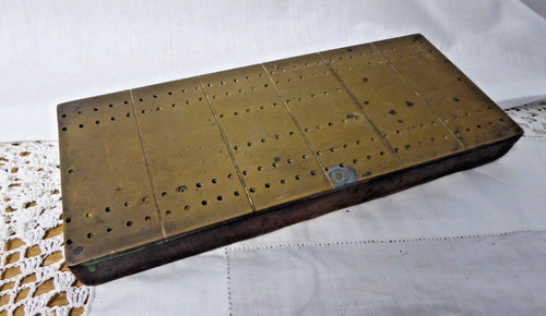 Vintage brass wooden - vintage,