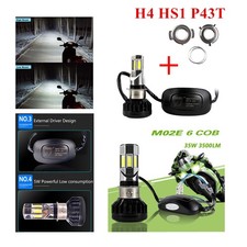 White LED Motorcycle Head