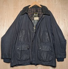 Barbour Bedale Wax Jacket Mens C46 XXL Navy Classic Vintage Country Coat