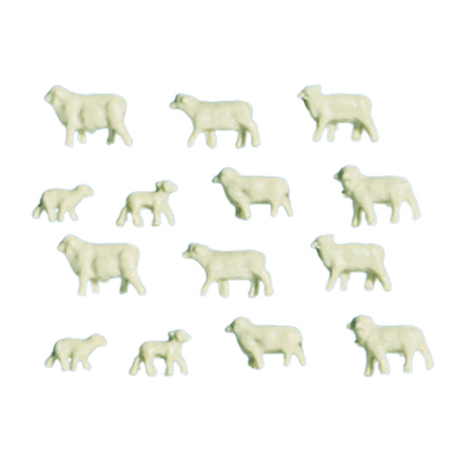 Gauge sheep and lambs 148 - gauge, 1:148