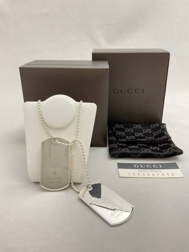 Authentic gucci dog tag - authentic,