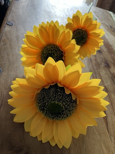 Sunflower artificial yellow - sunflower,