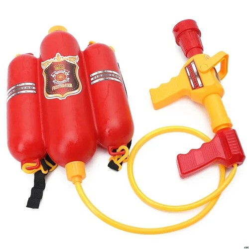 Firefighter backpack water gun - firefighter,