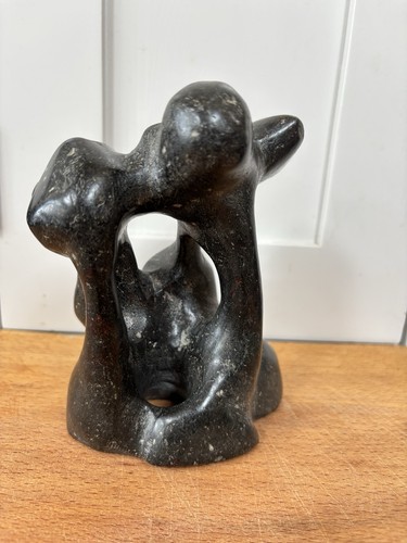 Inuit african sculpture stone - sculpture,