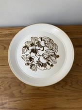 Vintage Kiln Craft 9” Strawberry Bramble Plates x 3