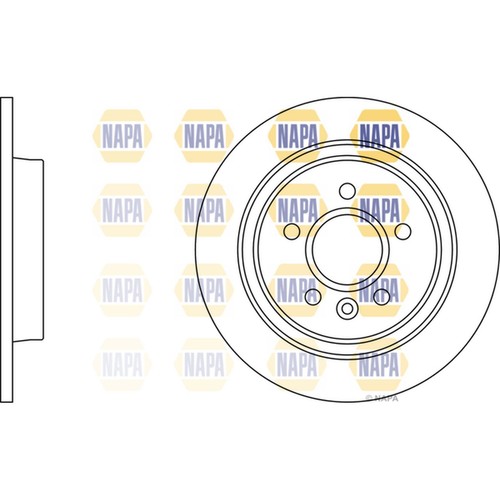 Brake discs solid for volvo - discs,