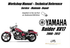 Yamaha Raider XV17 Service