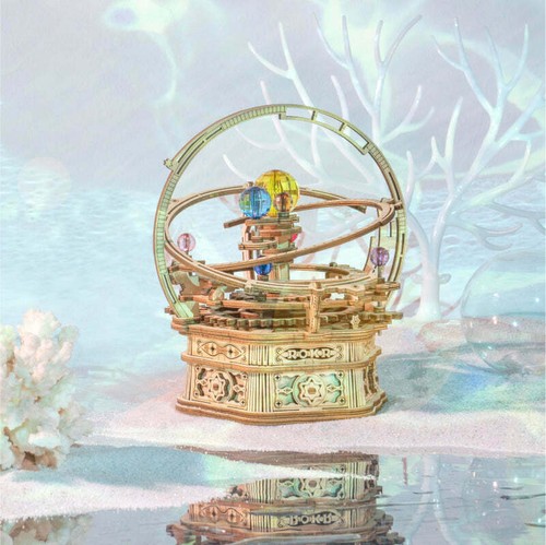 Rokr starry night wooden - night, 3d