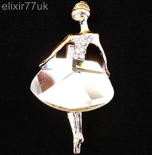 Elegant gold ballerina - gold,