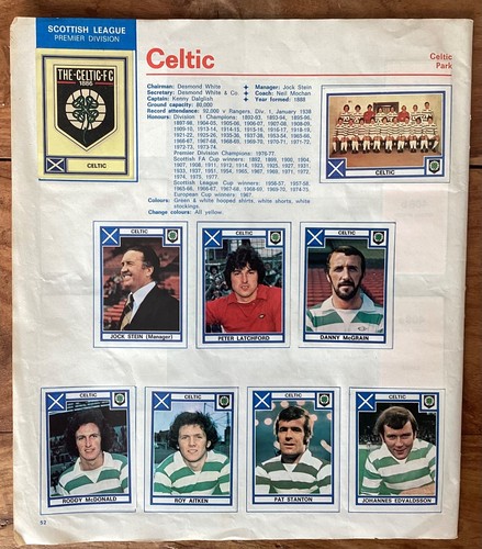 Celtic complete single page - single,