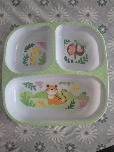 Kids compartment plate - plate, —