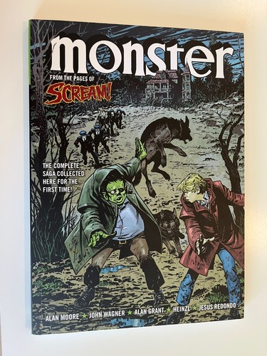 Monster scream comic alan - comic,