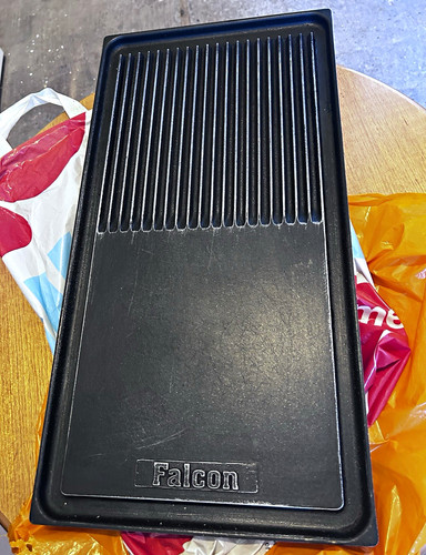 Falcon black griddle plate for - griddle,