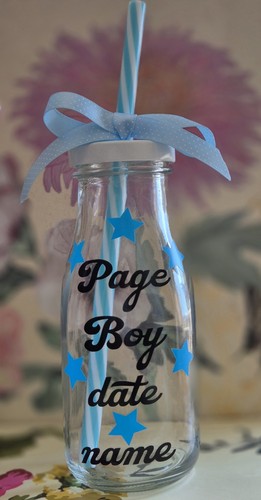 Personalised milkshake bottle - personalised,